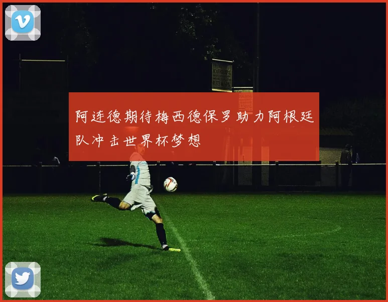 阿连德期待梅西德保罗助力阿根廷队冲击世界杯梦想